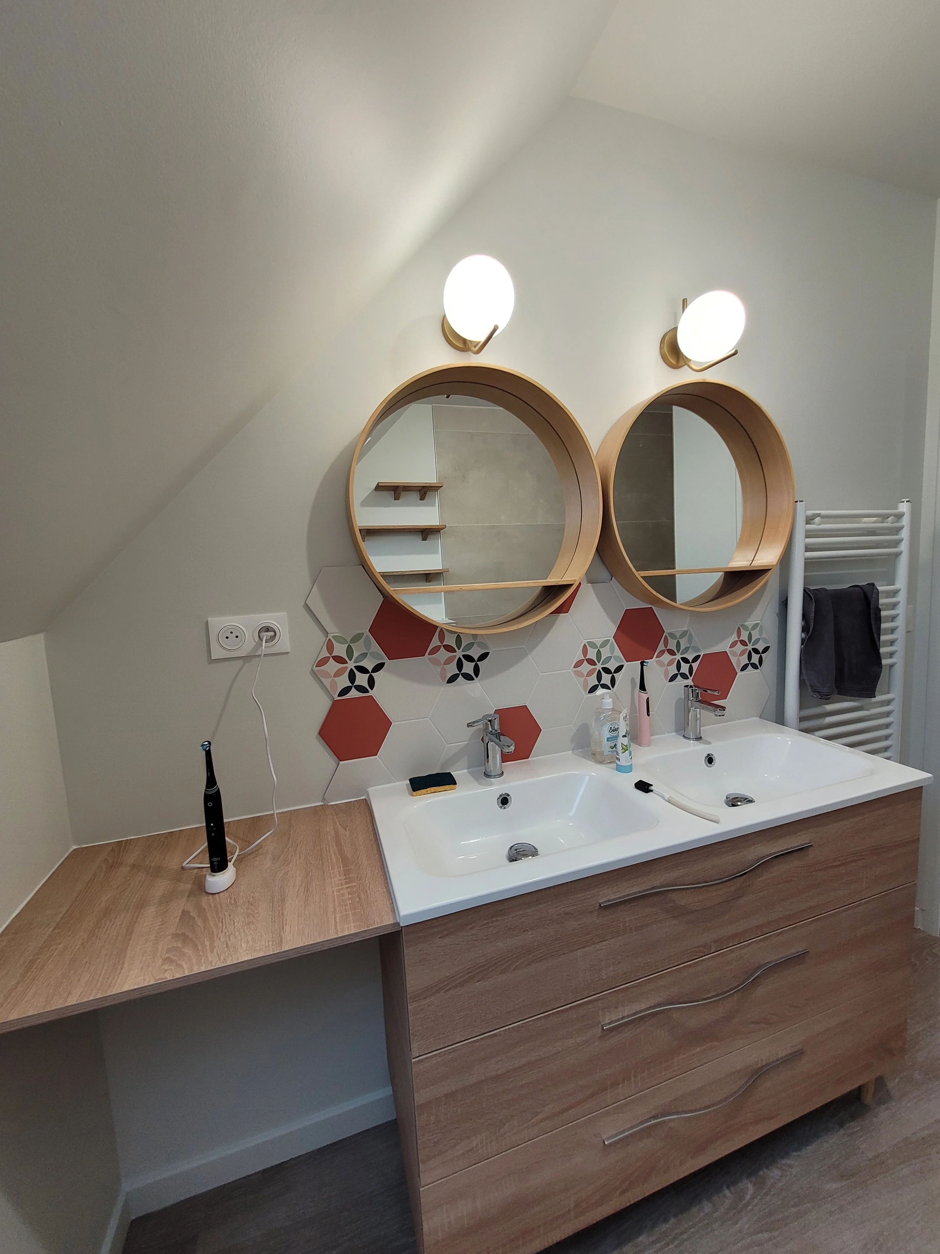 faience contour baignoire