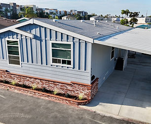 Brand new 3-bedroom 2-bath manufactured home for rent in Huntington Beach presented by South Coast Mobile Homes, LLC