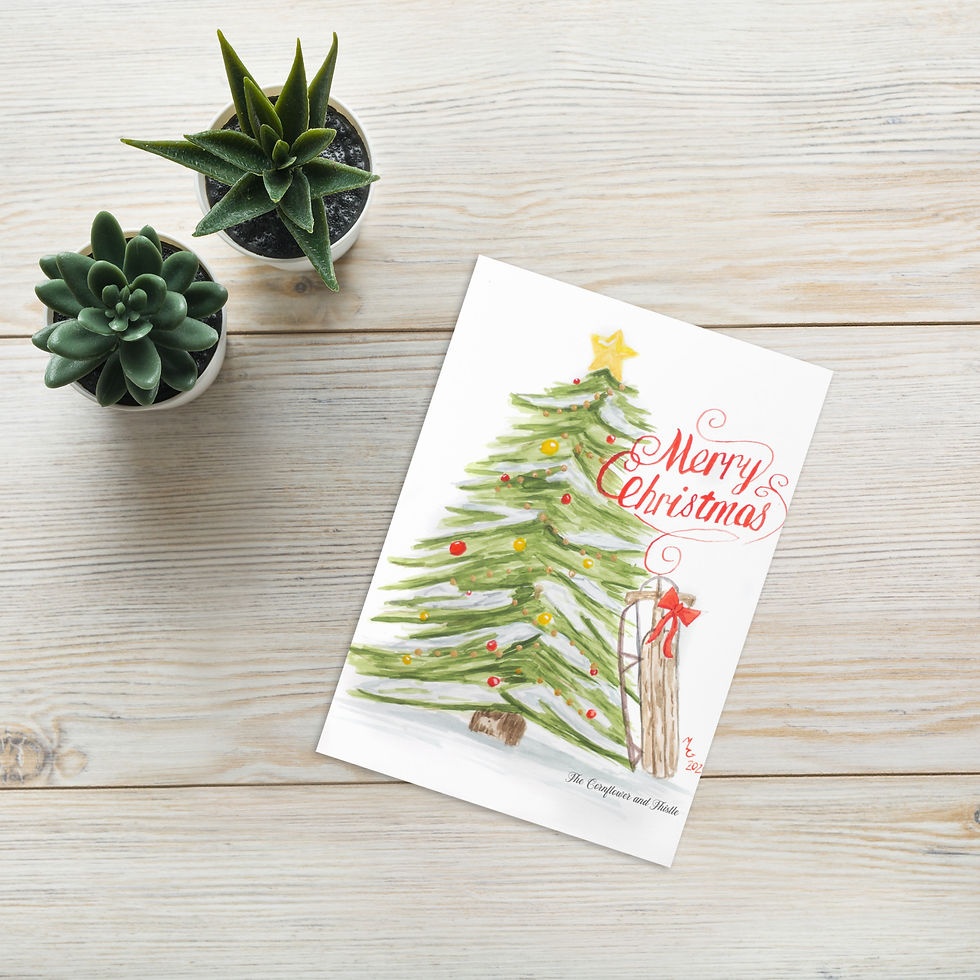 Thumbnail: Christmas Tree Card