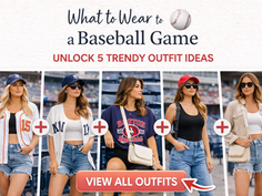 5 Baseball Game Outfit Ideas (Cute, Casual & Trendy Looks) ⚾