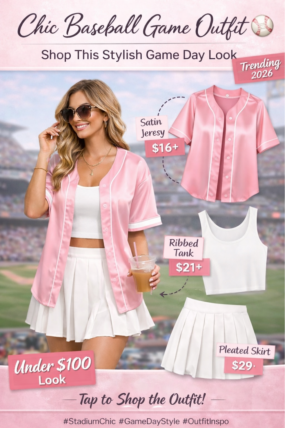10 Baseball Game Outfit Ideas (Cute, Casual & Trendy Looks) ⚾