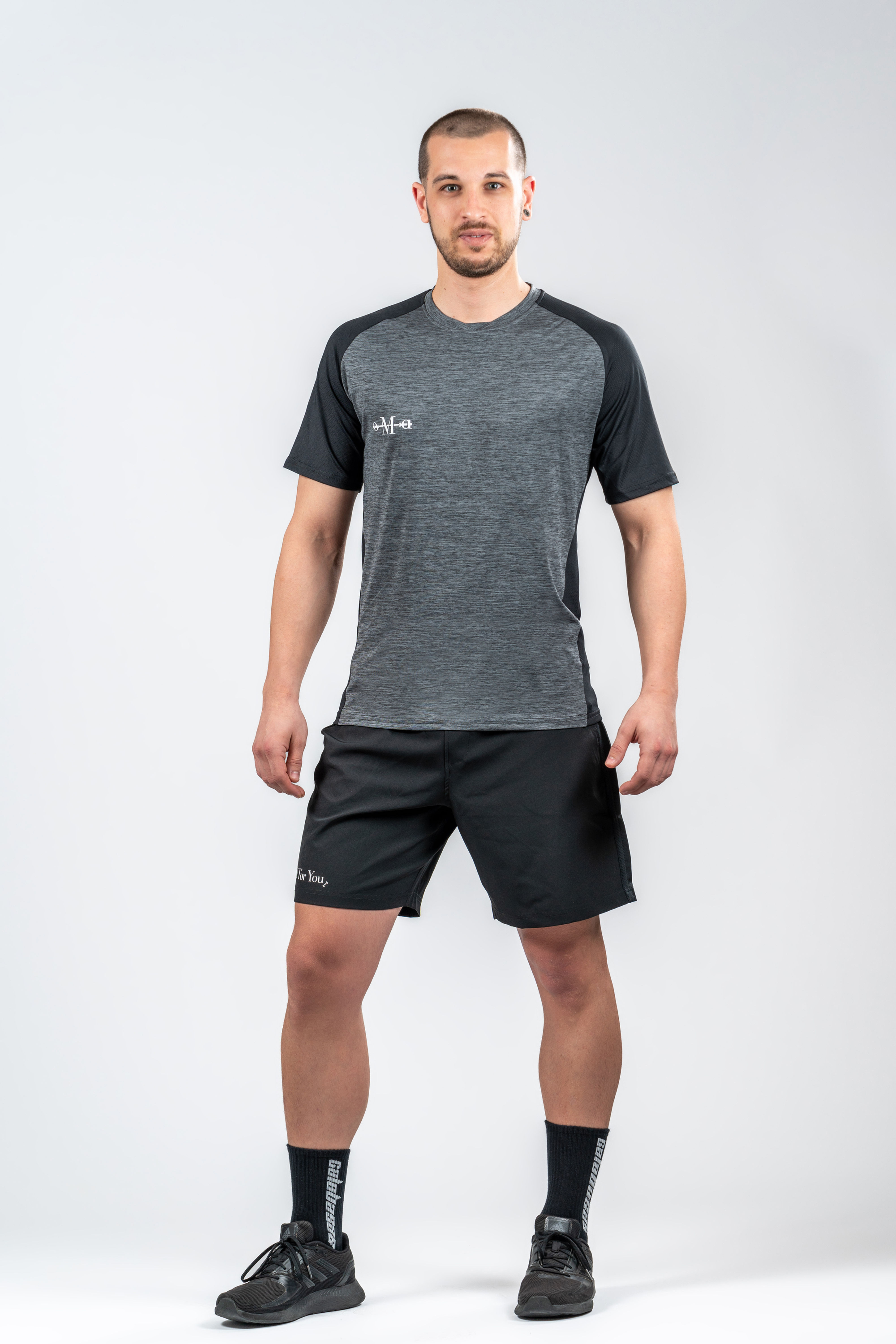 Camiseta deportiva bicolor