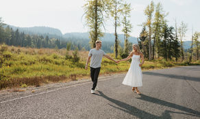 Snoqualmie Pass Engagement Photoshoot, Seattle Washington