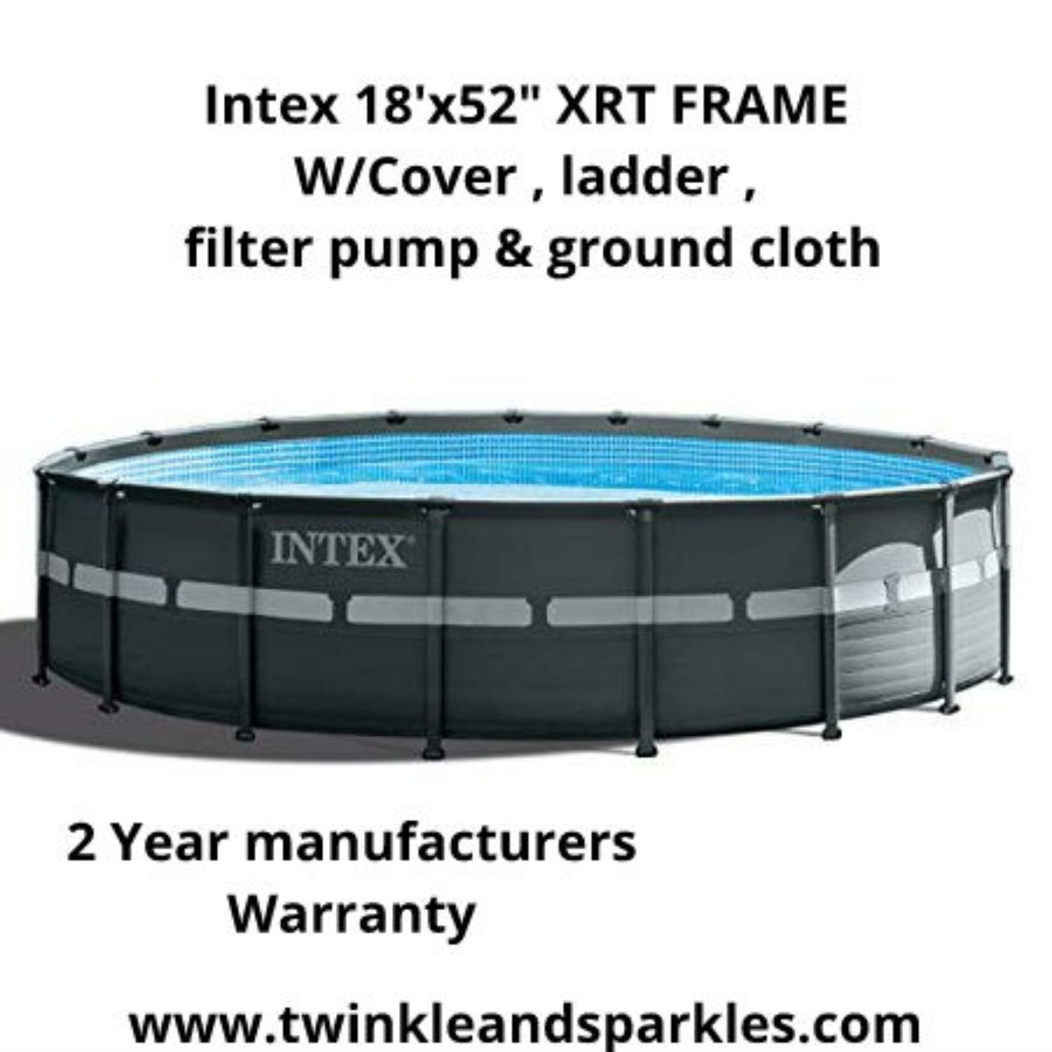 Intex 18'*52" round XTR FRAME Pool