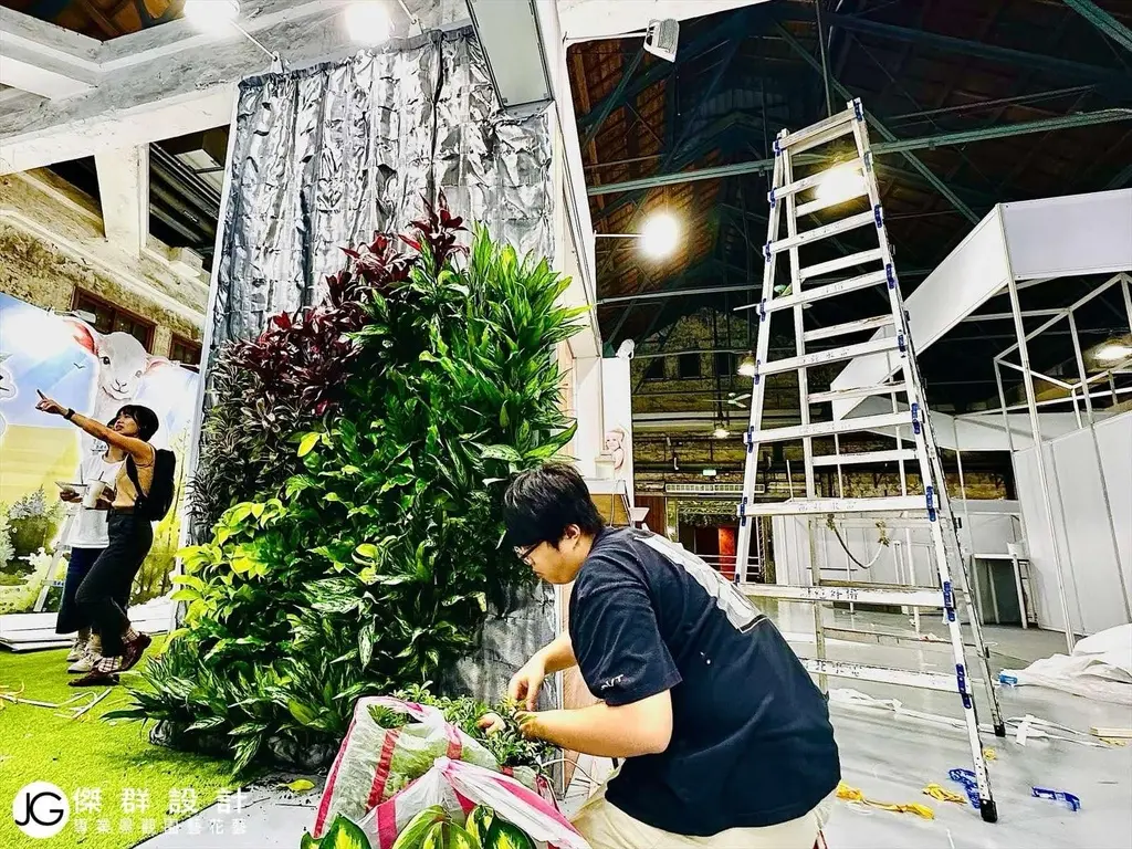 展場設計客製化綠牆景觀報價