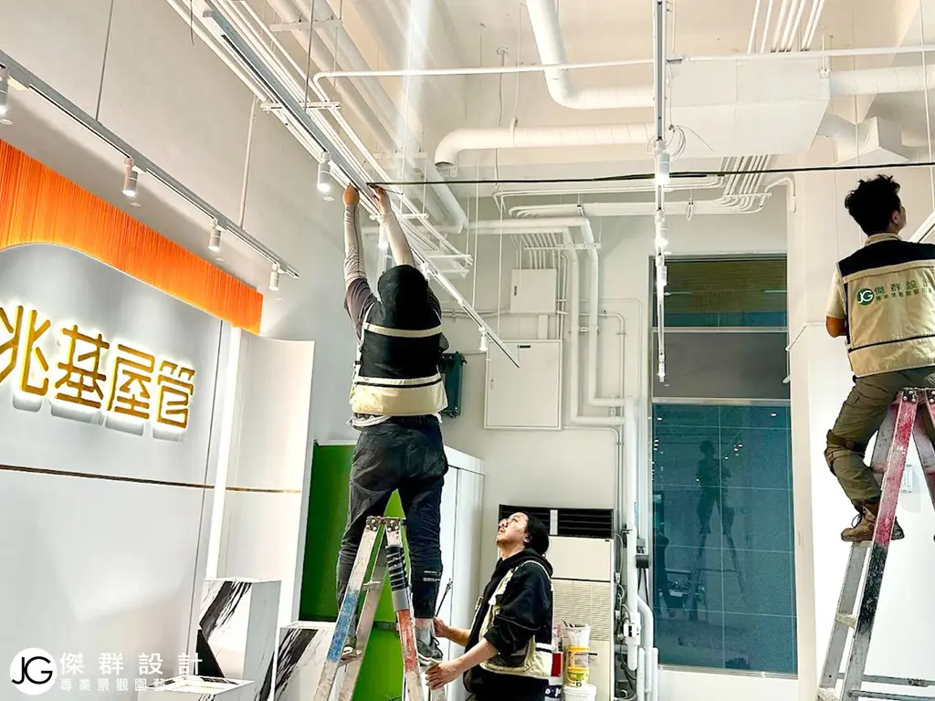 吊頂天花板裝潢設計園藝景觀施工過程