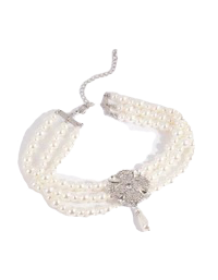 Rhodium Choker Lovisa