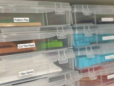 Creative Ways to Organize Children's Games, Puzzles, Sensory Bins & More