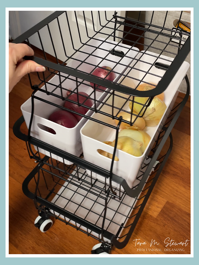 pantry rolling cart