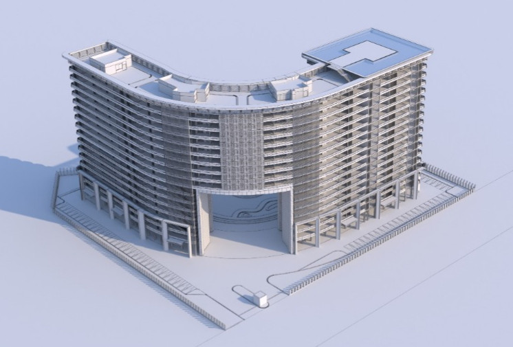 3D Modeling, architecture, exterior modeling