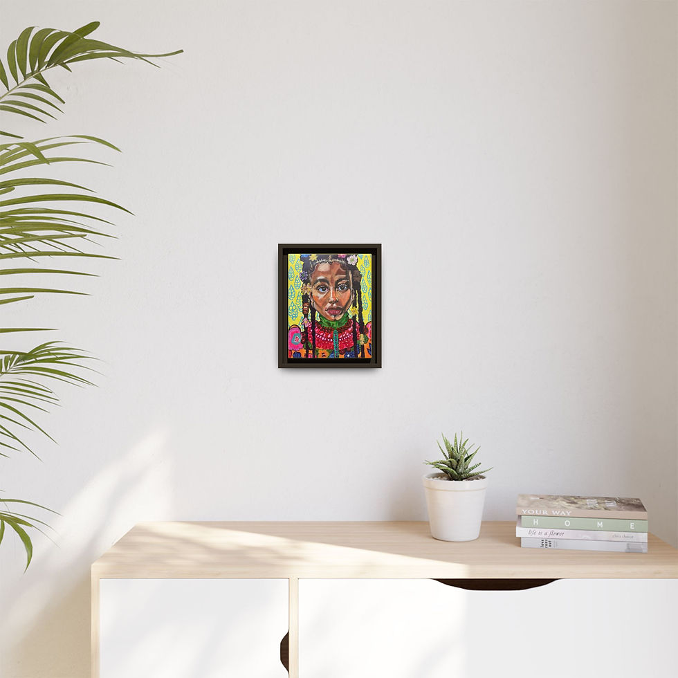 Thumbnail: Tulip - Matte Canvas Print 