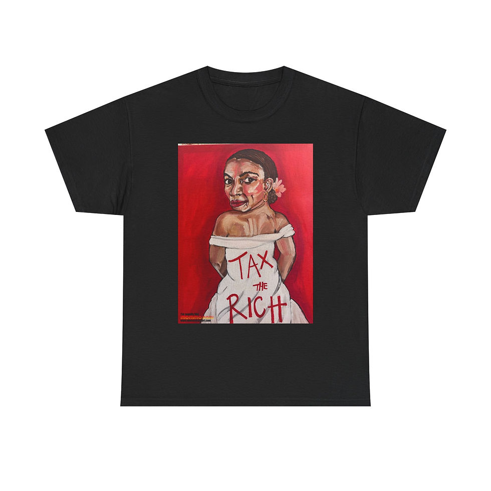 Thumbnail: Tax the Rich - Unisex Heavy Cotton Tee