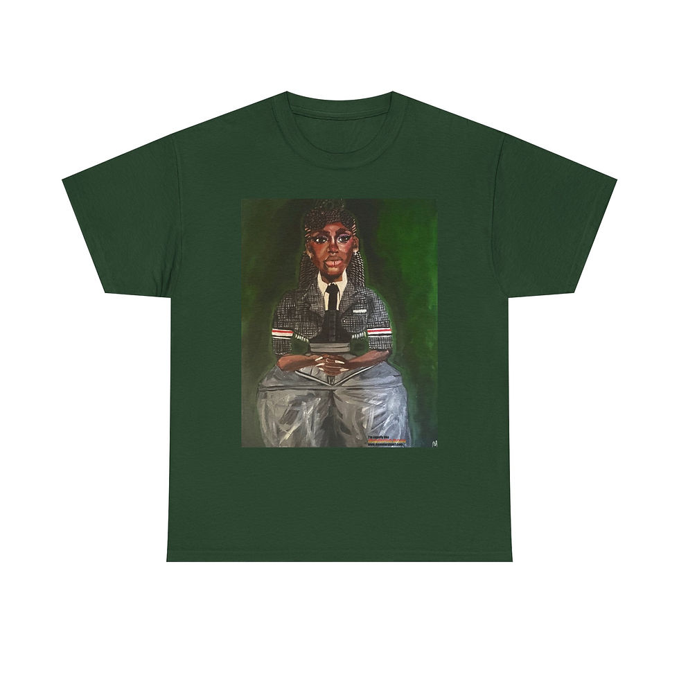 Thumbnail: DOECHII Unisex Heavy Cotton Tee - Unique Graphic T-Shirt