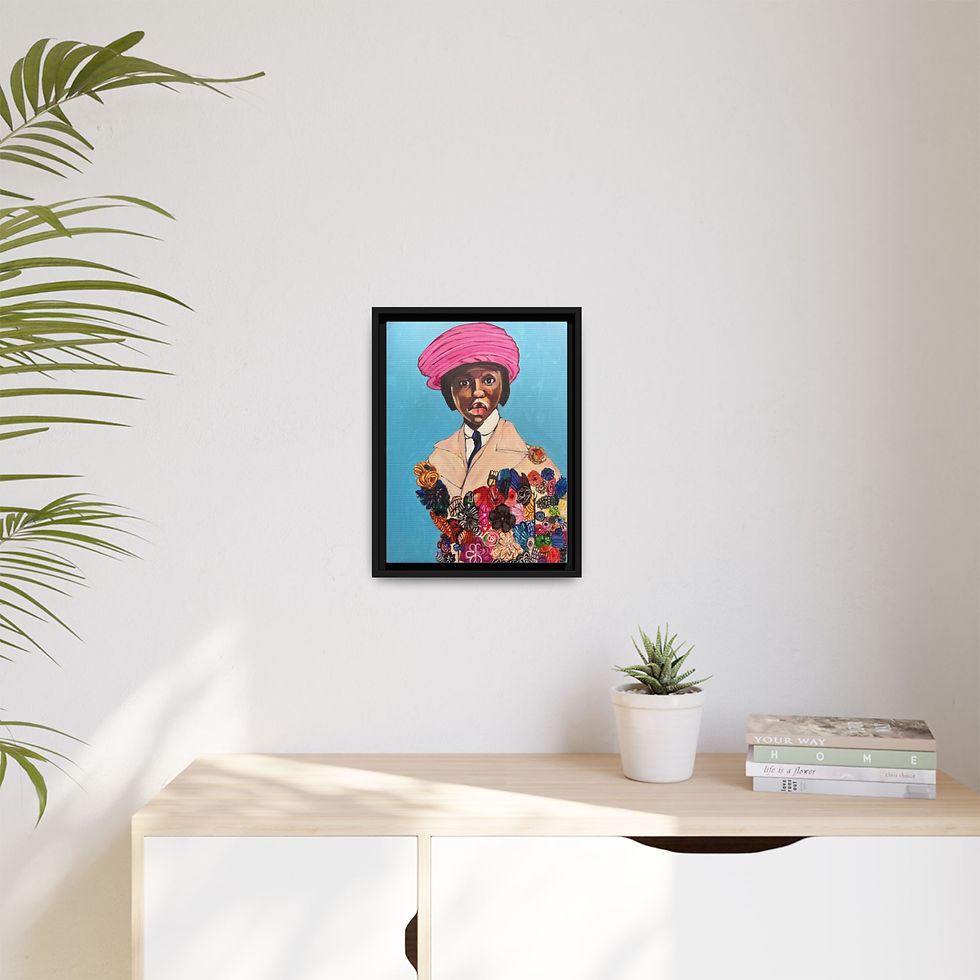 Thumbnail: Dandy Series No. 1 Vibrant Art Print, Stylish Wall Decor