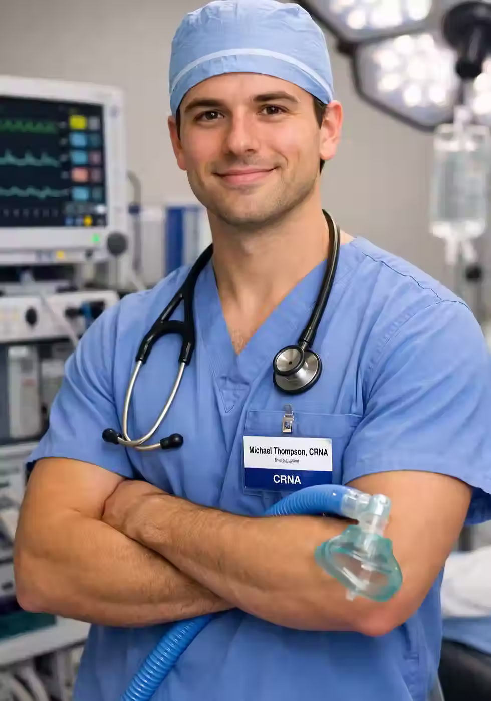 Abe Anderson, CRNA, 2023 Caring Kind Award Recipient