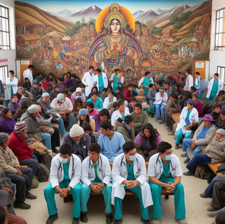 medicos cansados por atencion