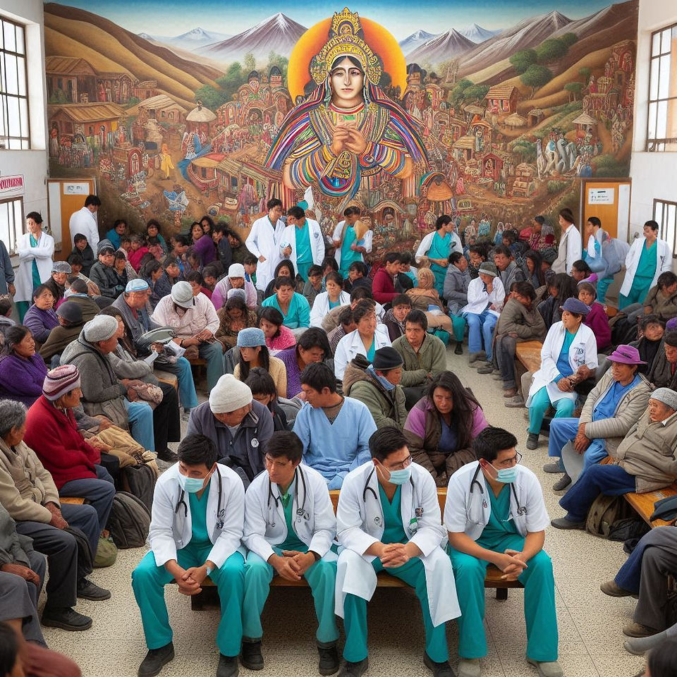 medicos cansados por atencion