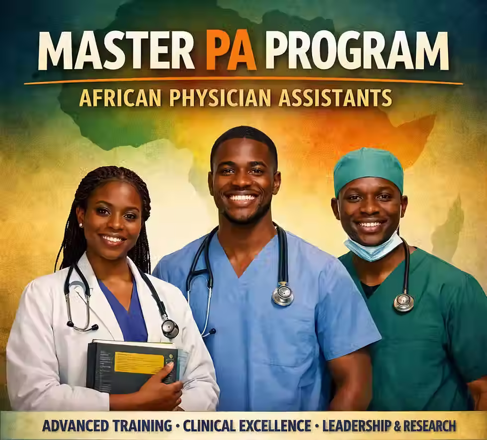 PA Physician Assistant Masters Program, African