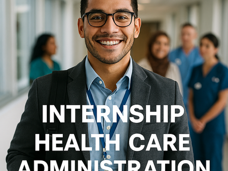 Internship Health Care Administration Latino