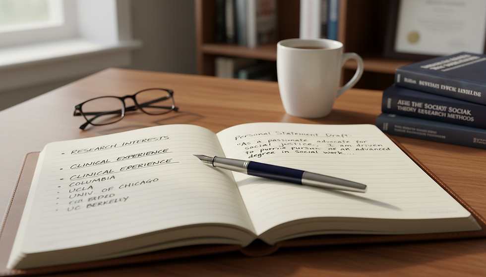 Tips for Writing a Social Work Statement: Social Work Statement Advice for Graduate Applicants