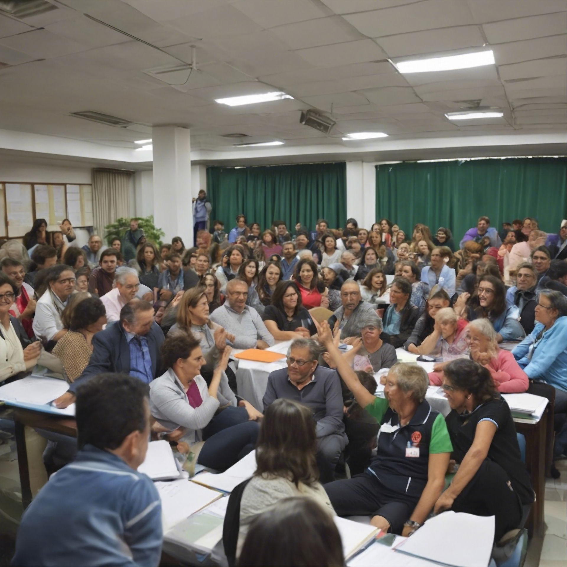 Reunión de dirigencia universitaria