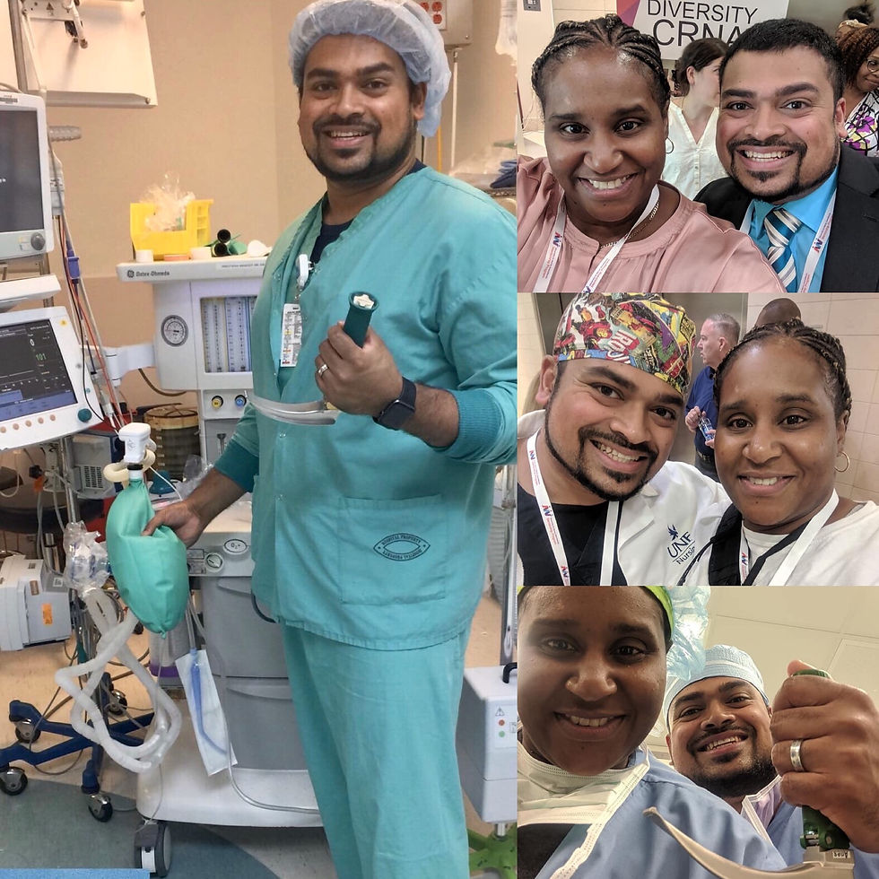 Diversity DNP CRNA, African-American Nurse