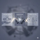 MSW, Addictions, Loss of Family in Death in graphic diagram images