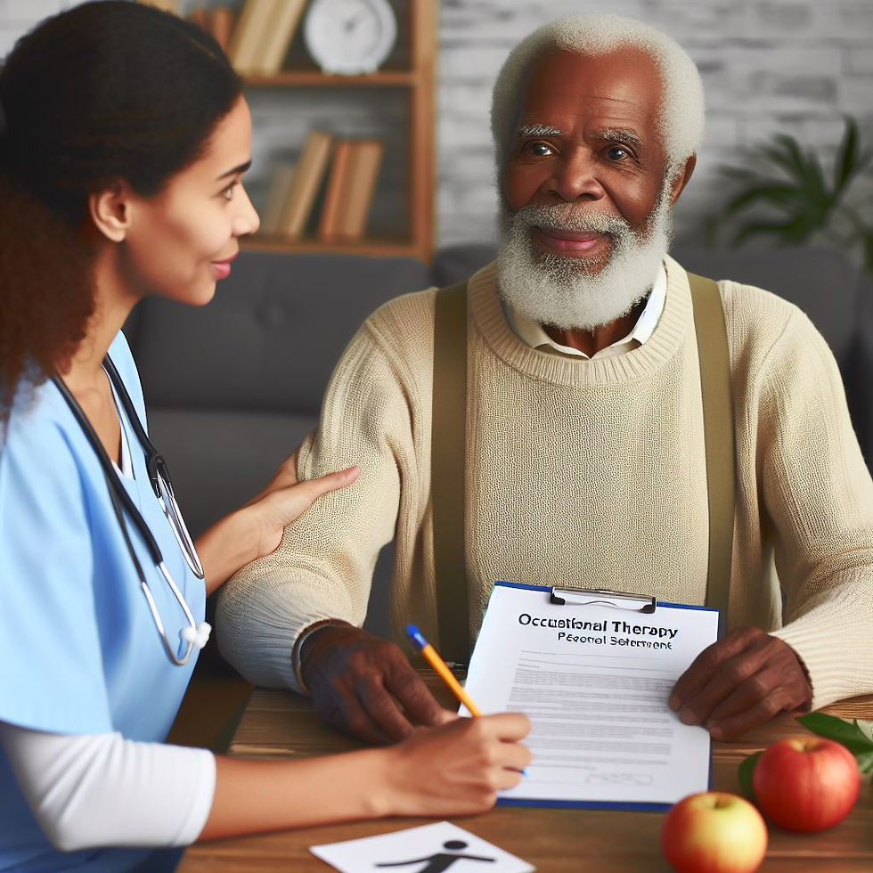 Occupational Therapy Personal Statement Samples