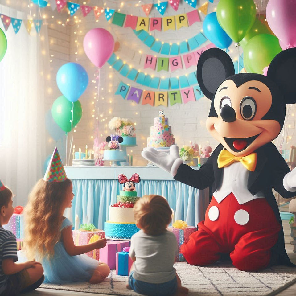 atracción de fiesta de niños