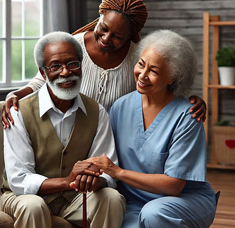 DSW African American social worker helping the underserved