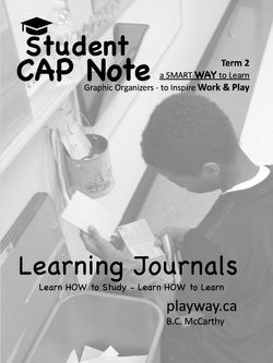 Student CAP Notebook