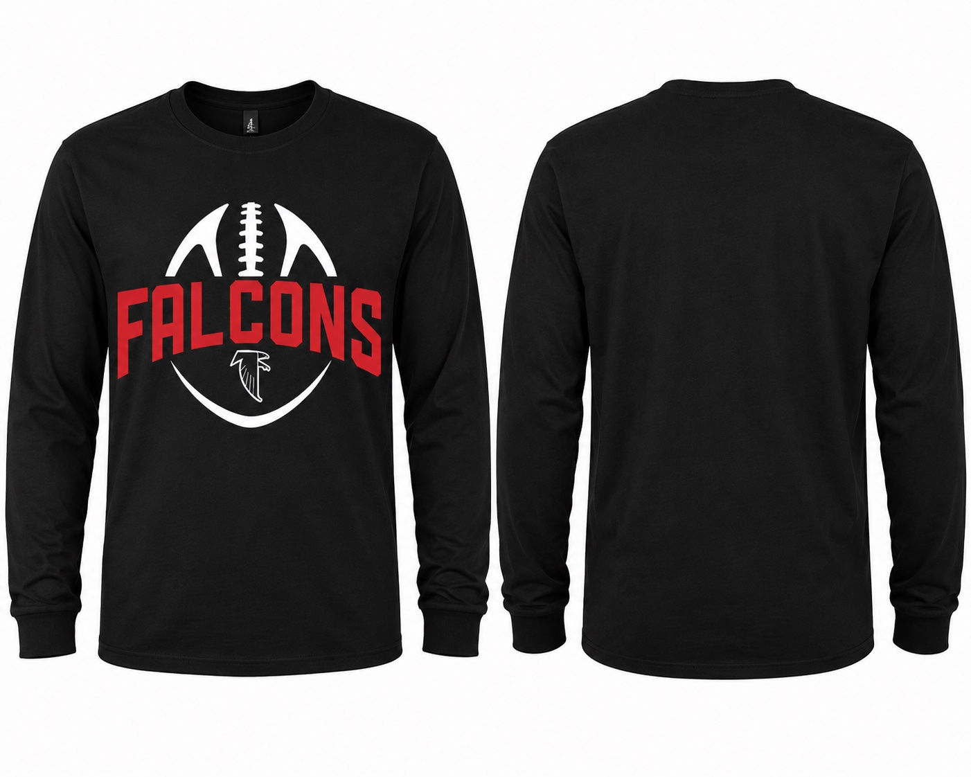 Future Falcon Football Long Sleeve Tee