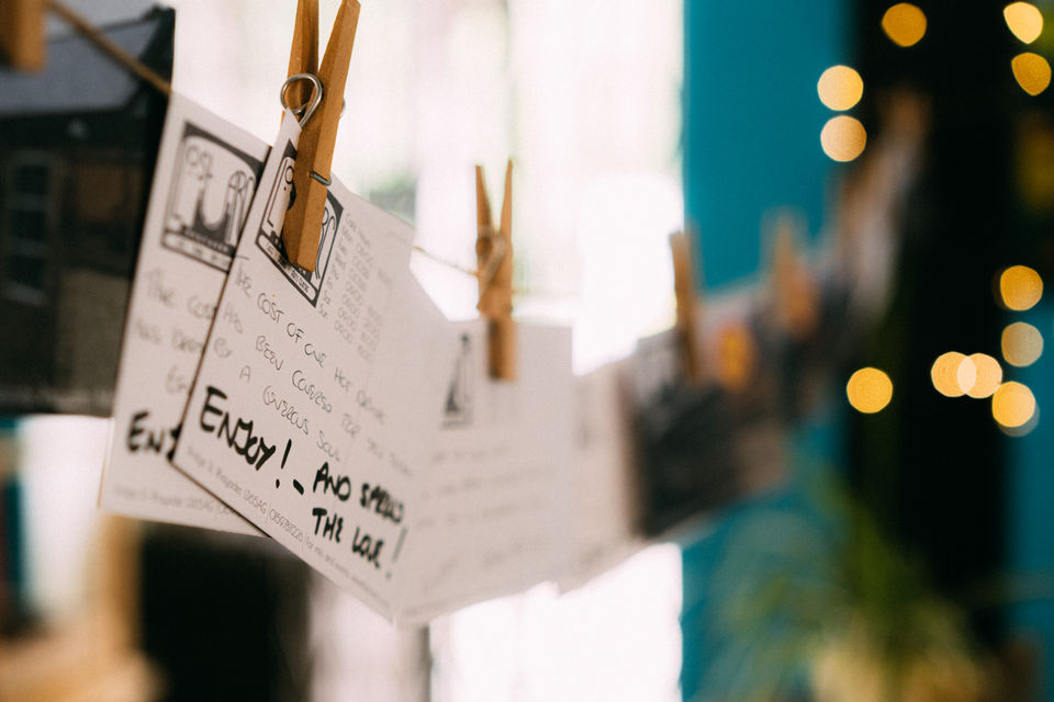 The Lost Arc comments hanging up on a line