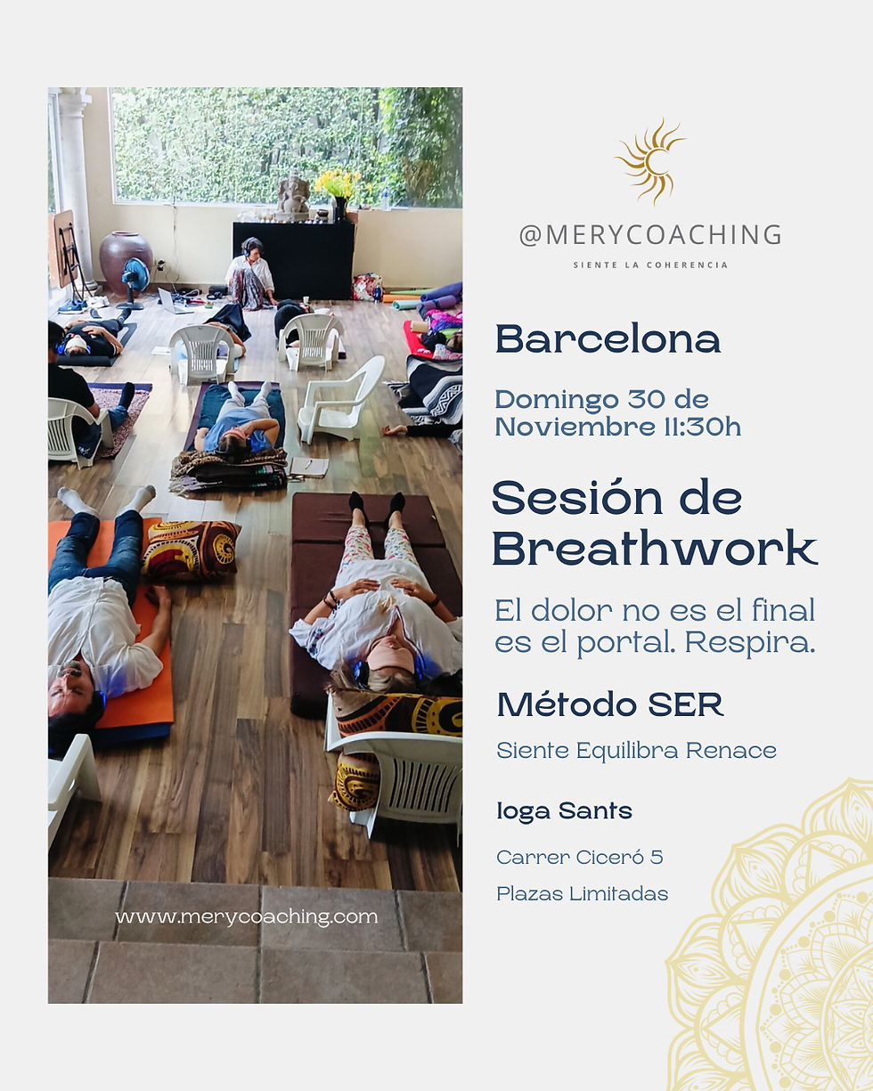 Sesión Breathwork Barcelona