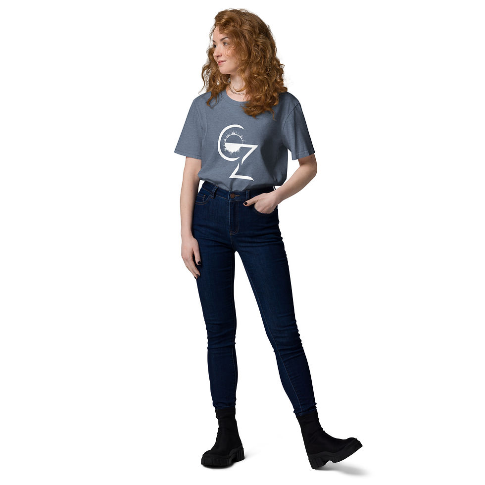 Thumbnail: Unisex Organic Cotton Monogram T-Shirt
