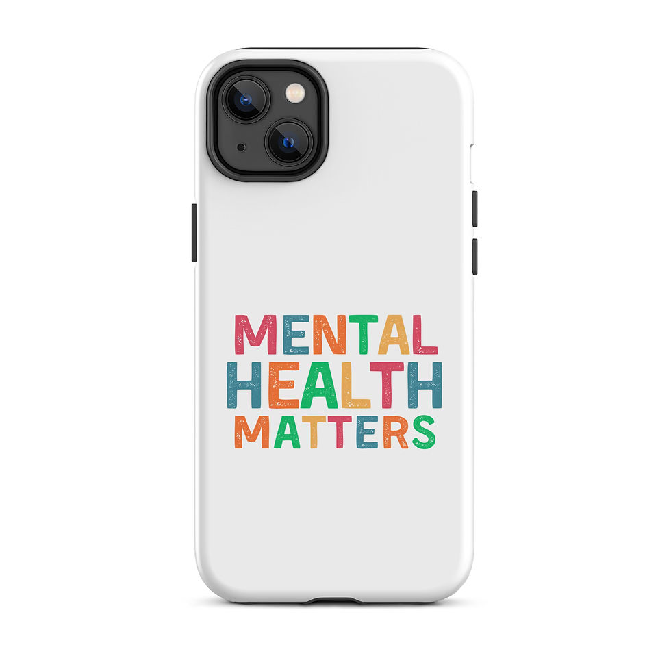 Thumbnail: Tough Case for iPhone® Mental Health Matters