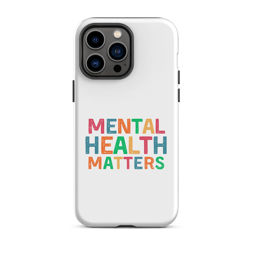Thumbnail: Tough Case for iPhone® Mental Health Matters