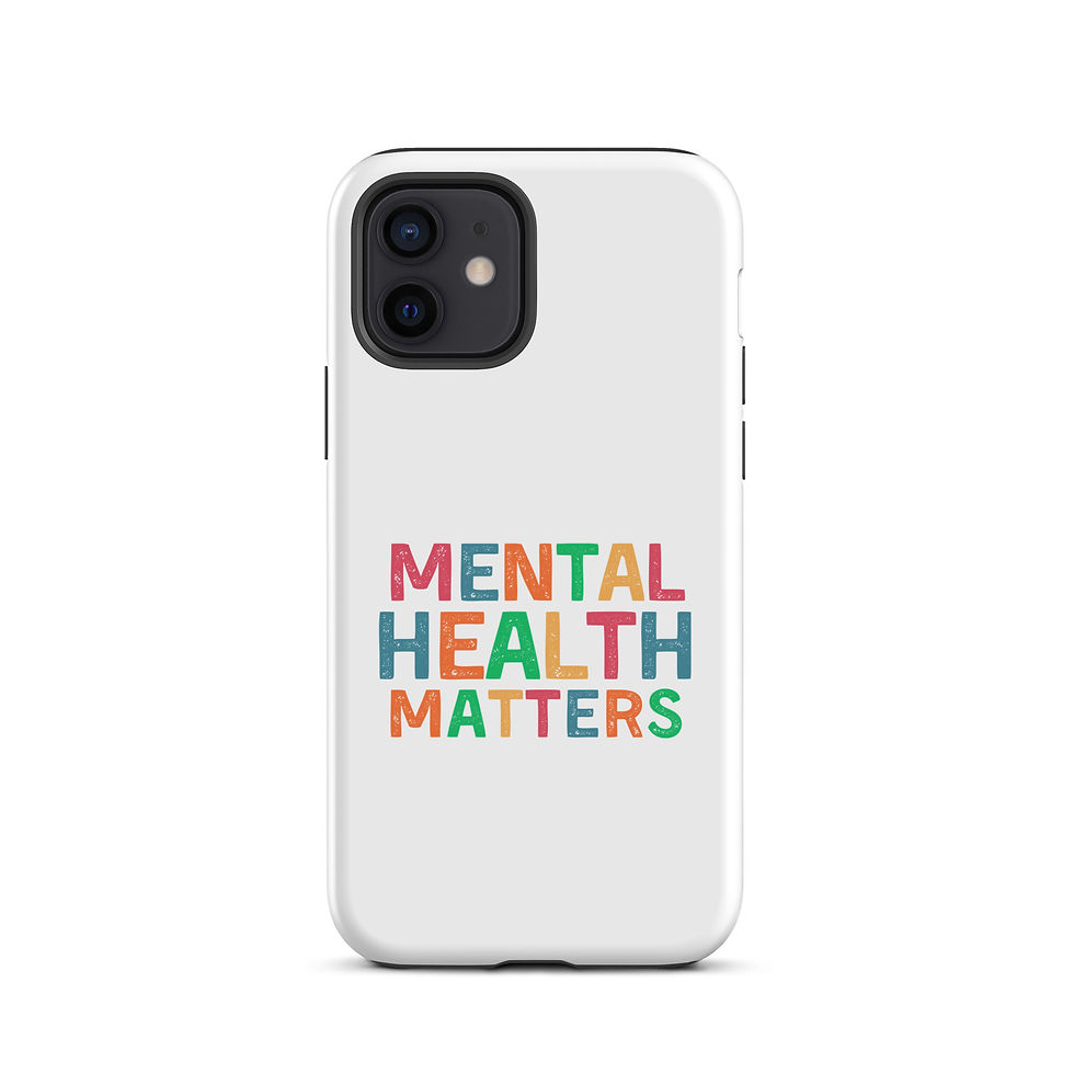 Thumbnail: Tough Case for iPhone® Mental Health Matters
