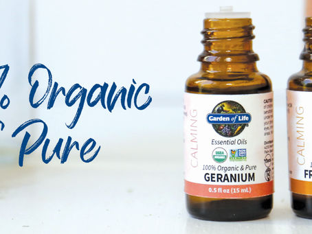 100% Organic & Pure Essential Oils