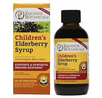 Equinox, Childrens Elderberry Syrop Plus