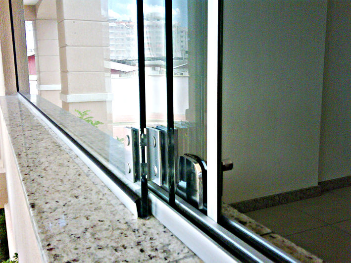 Detalhe do trinco
