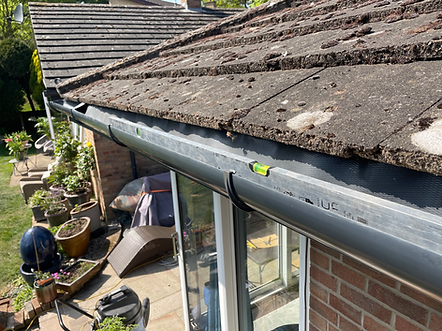 Alterations made from the corner towards the downpipe #8