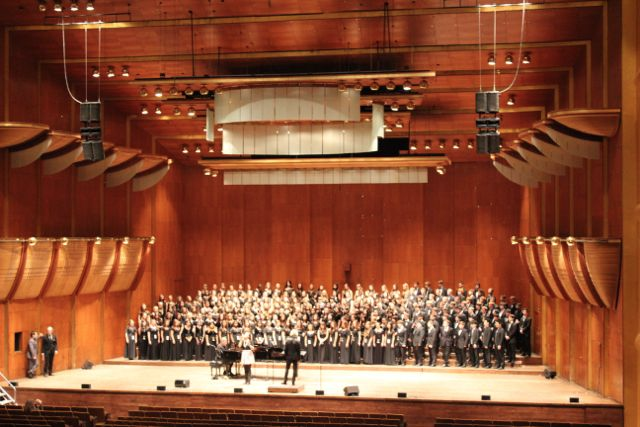 Performing at Lincoln Center