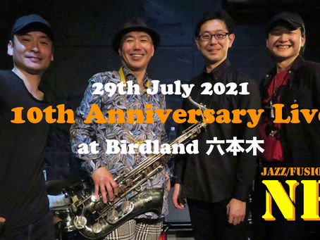 7月29日(木)結成10周年記念ライブ詳細決定!