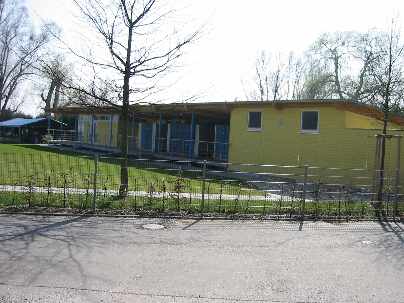 Umkleidetrakt - Strandbad Nussdorf
