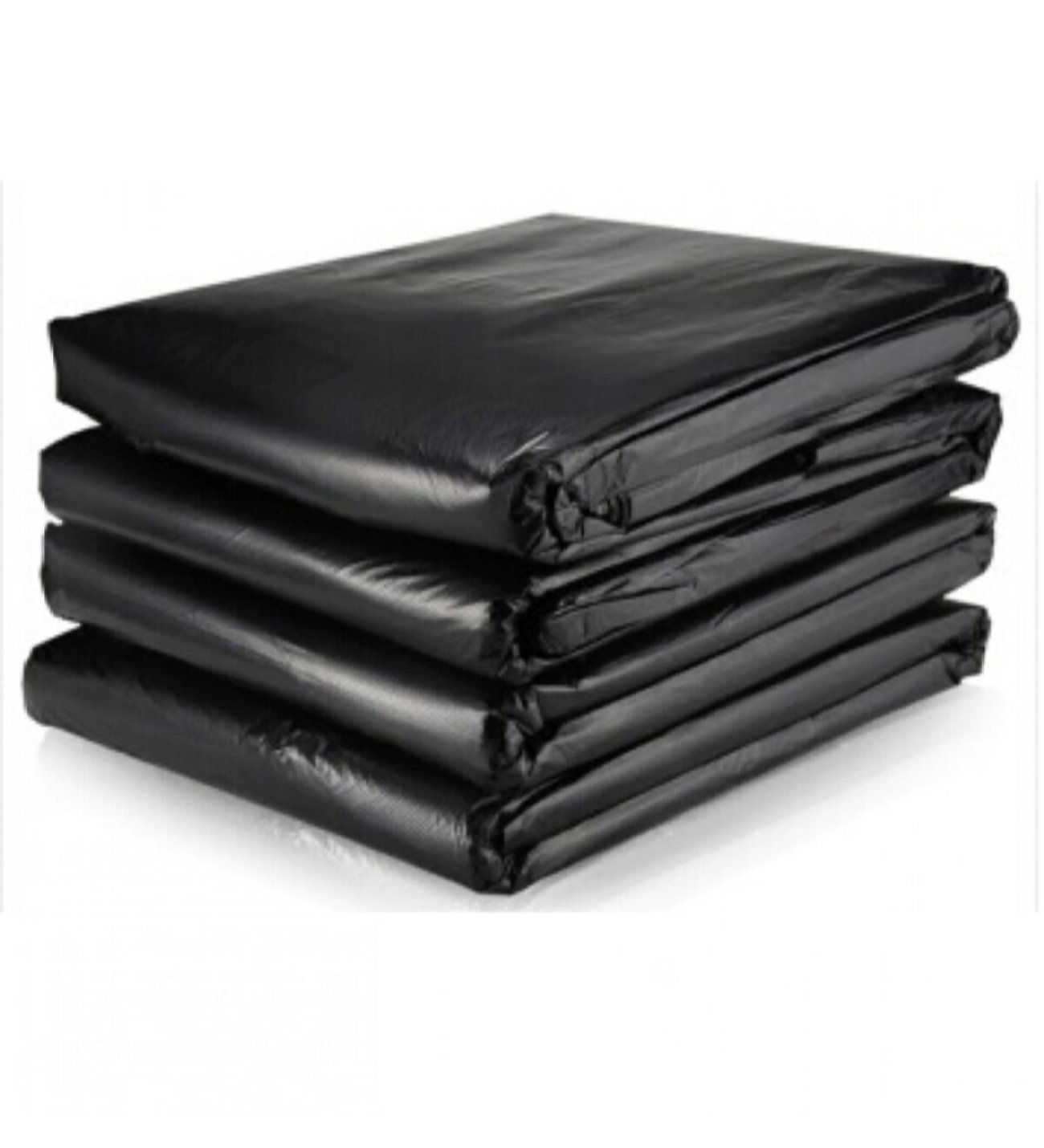 120x150 Hantal Boy Siyah Çöp Torbası | Dökme Taşıma Poşeti | Dayanıklı | Ev