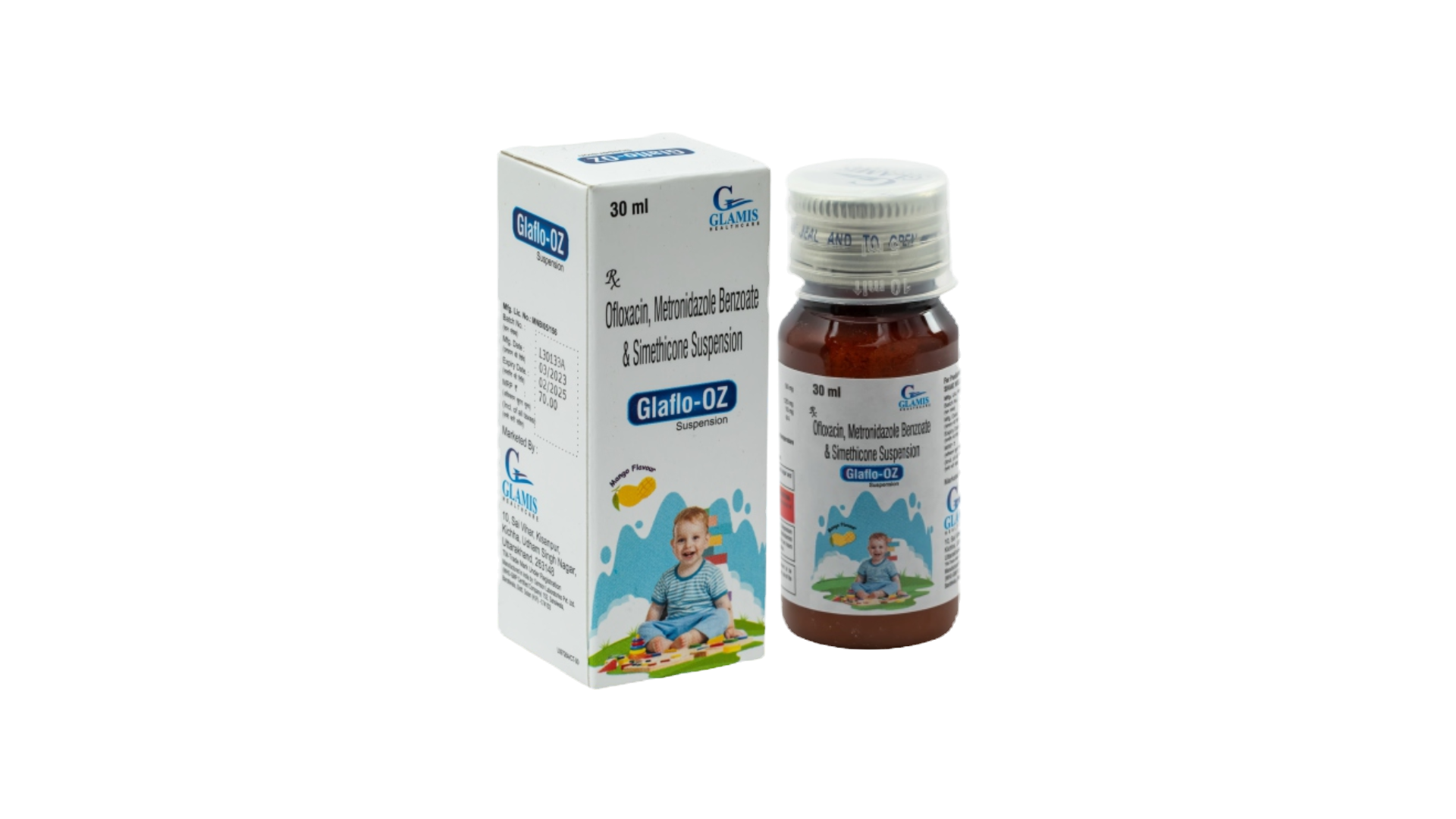 Glaflo-OZ Suspension (Mango Flavour)