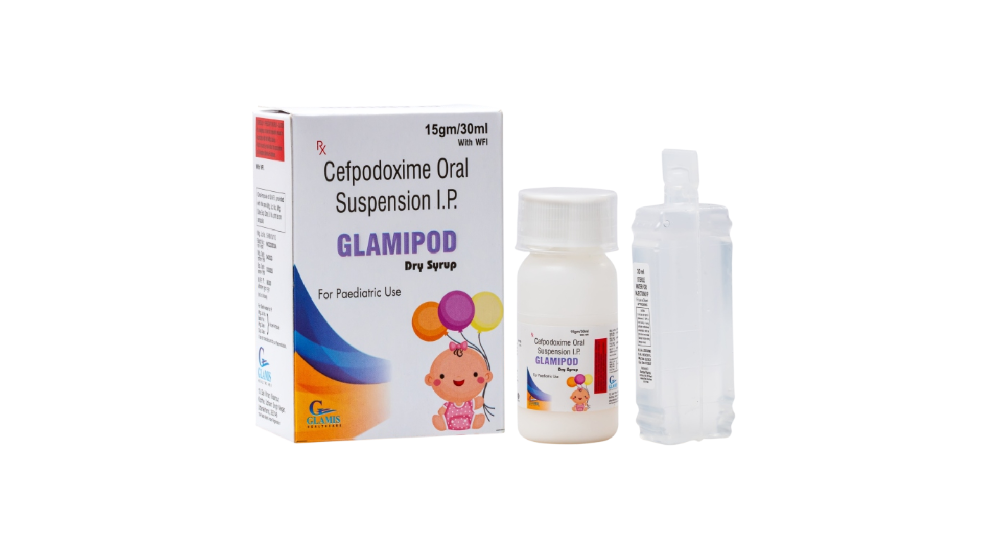 Glamipod Dry Syrup (With Water)