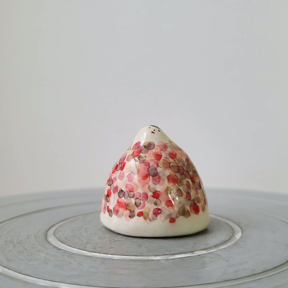 Miniature : Mini confettis (rose, rouge)