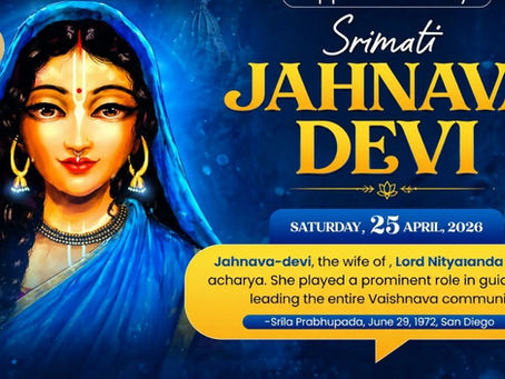 Srimati Jahnava Devi Appearance